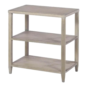 Classic Three-Tier Side Table - Greyed