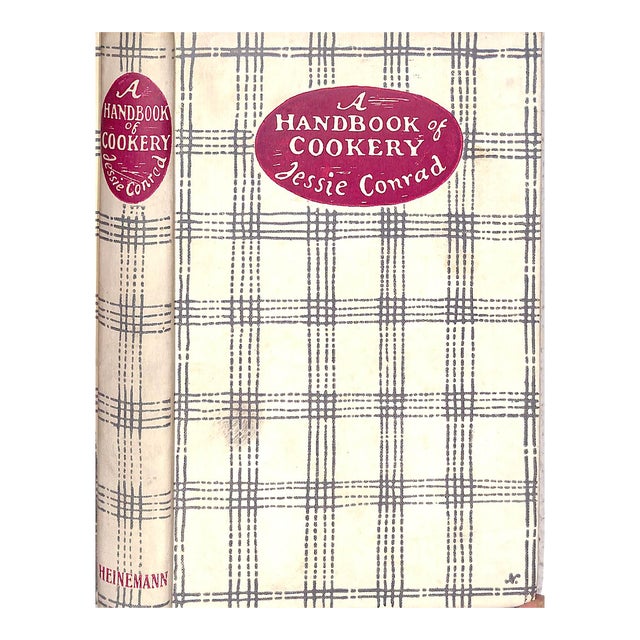 "A Handbook of Cookery for a Small House" 1923 Conrad, Jessie For Sale