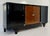 Jules Leleu French Art Deco Black Lacquered and Inlaid Walnut Sideboard in the style of Jules Leleu, 1940s For Sale - Image 4 of 15