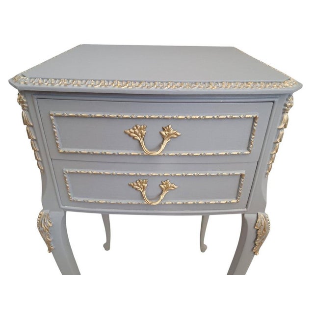 French Louis XV Olympus Bedside Tables, Set of 2 For Sale - Image 15 of 18