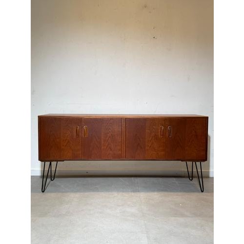 Mid-Century Modern Teak Sideboard with Hairpin Legs from G-Plan For Sale - Image 5 of 7