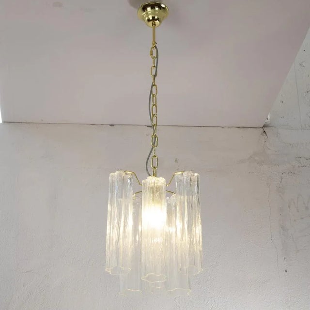 Suspension Lamp in Murano Glass, Italy, 1990s For Sale - Image 4 of 13