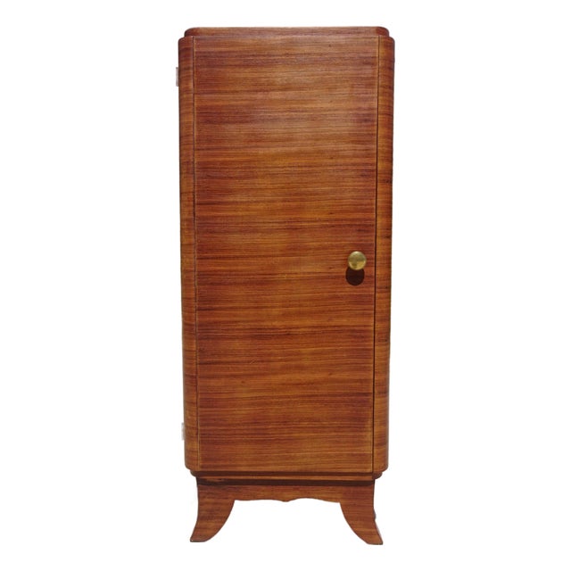 Art Deco Filing Cabinet, 1940s For Sale