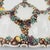 Hollywood Regency Vintage Della Robbia Style Five-Part Fruit Serving Platter, Circa 1950s–60s For Sale - Image 3 of 8