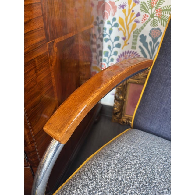 Wood Vintage FN21 Model Armchair from Mücke Melder, 1930s For Sale - Image 7 of 10