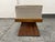 Art Deco Stool + Sculptural Wood Base, Circa 1920's For Sale - Image 4 of 12