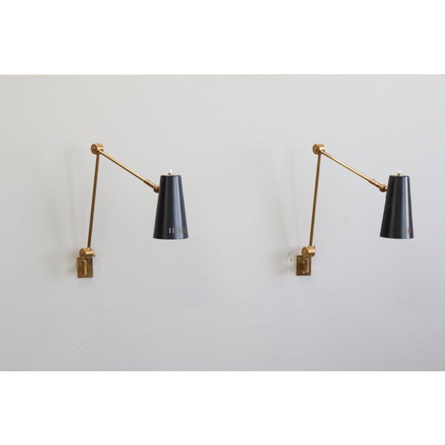 Adjustable Wall Lights by Stilnovo, 1950s, Set of 2 For Sale - Image 18 of 18