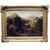 Gold Eduard Cohen, Mountain Landscape with a Game of Bowls, Oil on Canvas, Framed For Sale - Image 8 of 8