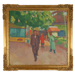 Lifestyle Painting by Wilhelm Wils, 1949