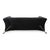 322 2-Seater Sofa in Black Leather from Rolf Benz For Sale - Image 10 of 12