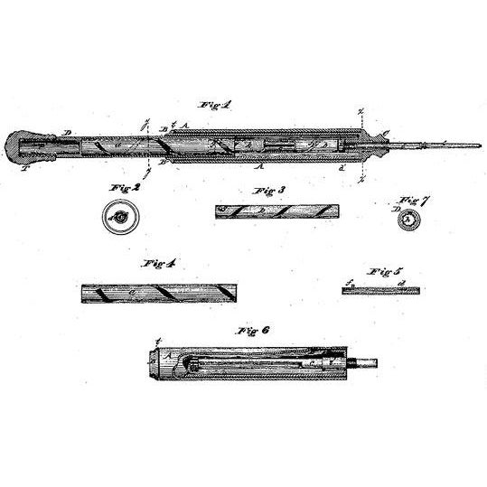 Gold Late 19th Century Victorian 14k Gold Telescoping Mechanical Pencil For Sale - Image 8 of 9