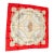 Hermes Carre Africa Tribe Vintage 90cm Red Silk Scarf For Sale - Image 4 of 6