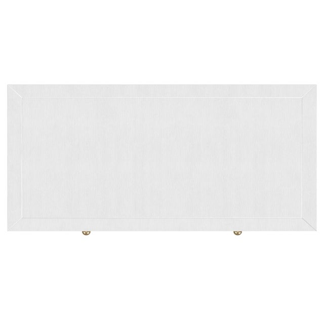Wood Nora 36 in. W Rectangular Wood 5 Drawer Tall Dresser, White For Sale - Image 7 of 8