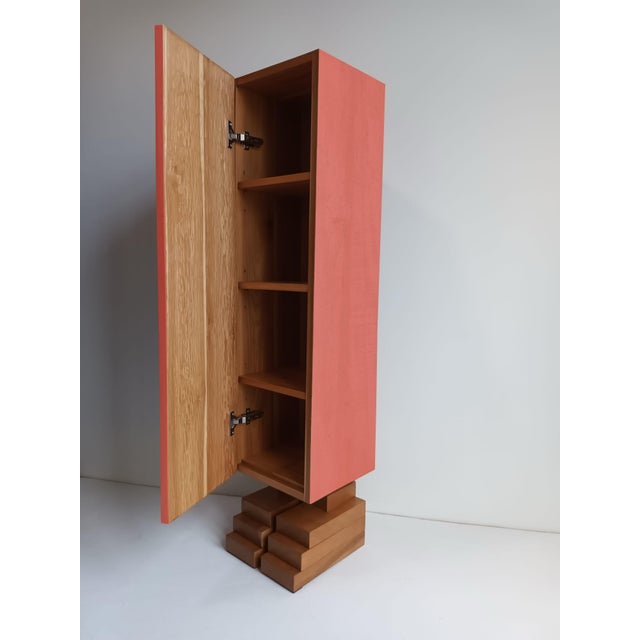 Not Yet Made - Made To Order Mayan Totem Pompeian Red by Pietro Meccani for Meccani Design For Sale - Image 5 of 16