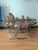 Wood MCM Cleo Baldon Style Dining Chairs Set of 6 Chrome & Wood For Sale - Image 7 of 8