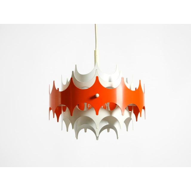 Space Age Metal Pendant Lamp from Doria Leuchten, 1960s For Sale - Image 6 of 18
