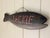 Vintage New England-Style Hand-Carved Fish Bait & Tackle Folk Art Sign For Sale - Image 9 of 13