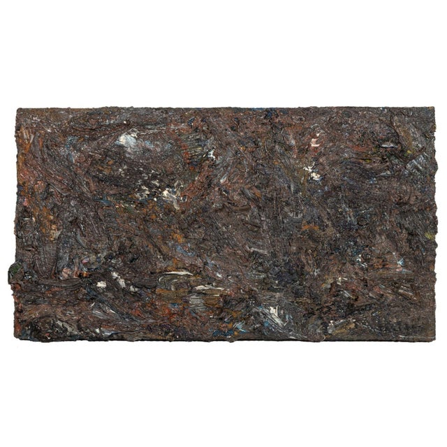 Andy Miller Abstract Composition Oil on Canvas For Sale - Image 4 of 6