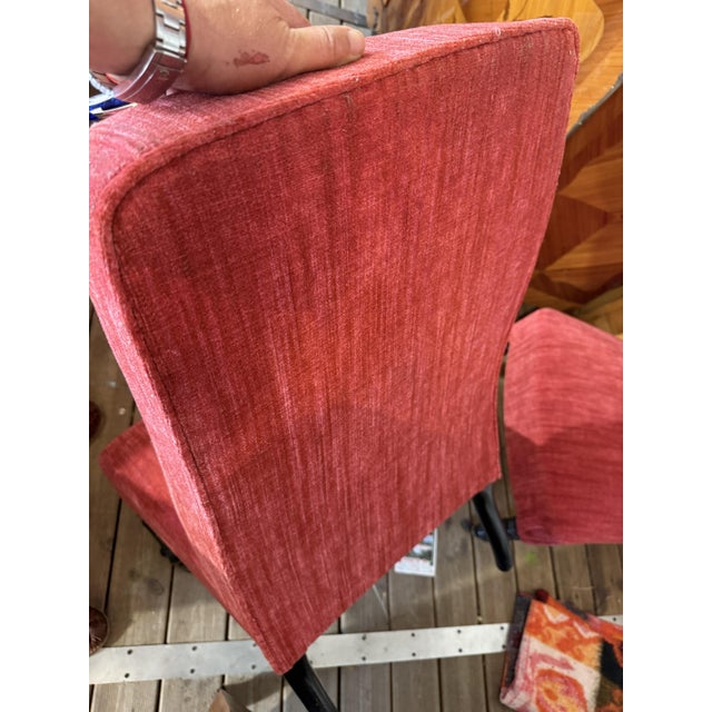 Napoleon III Armchairs in Red Velvet, 1870, Set of 2, in Very Good conditions. Designed before 1890