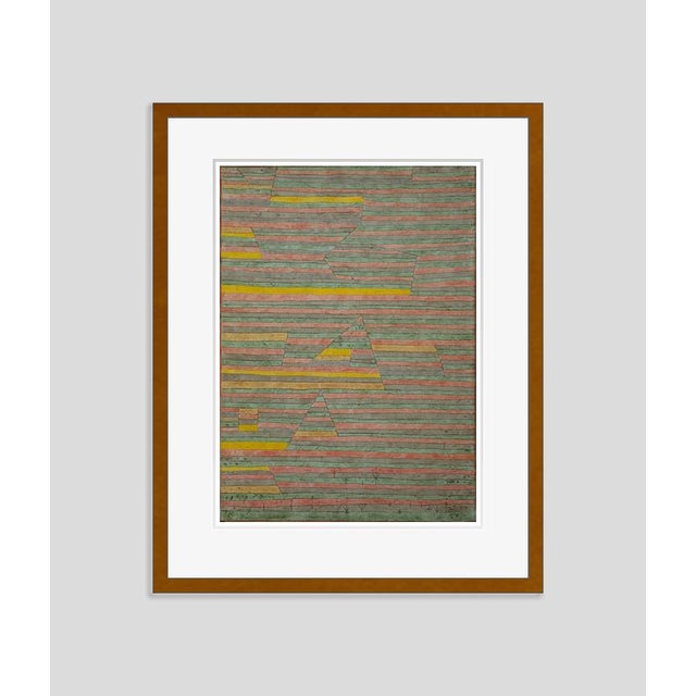 Monuments at g klee, paul; swiss artist; 1879–1940. Monuments at g. Painting, 1929. Gypsum and watercolour on canvas, 69.5...