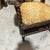 Brown Vintage Faux Fur Barley Twist Rocking Chair For Sale - Image 8 of 12