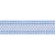 Sample - Schumacher Marta Tape Indoor/Outdoor in Chambray For Sale