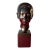 Mid-Century Signed Le Van Mau Bronze Sculpture Vietnamese Woman For Sale