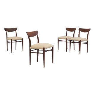Dining Chairs from Lübke, 1960s, Set of 4 For Sale