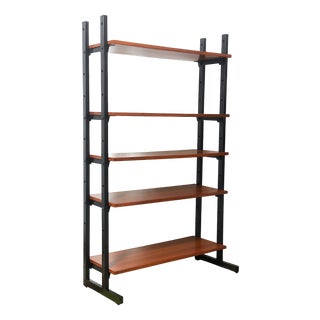 Vintage 5-Shelf Bookcase, Italy, 1960s For Sale