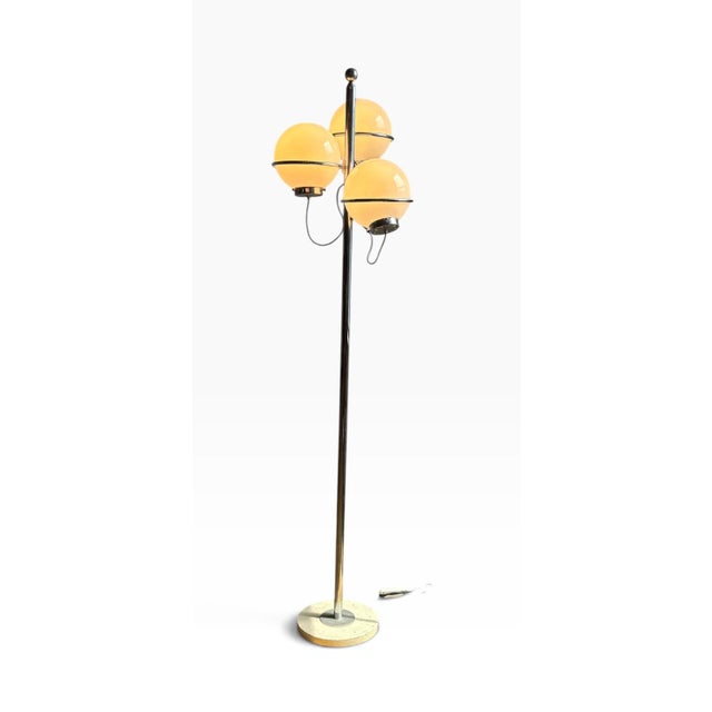 Mid-Century Modern Gino Sarfatti Attributed Italian Floor Lamp, Circa 1960s For Sale - Image 3 of 11