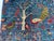 Textile Slate Blue Persian Peacock Tree of Life Hand-Knotted Wool Rug - 3'3" X 5'0 For Sale - Image 7 of 11