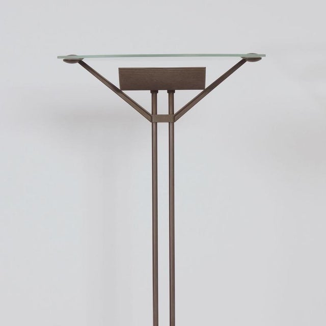 Accademia Terra Floor Lamp by Shigeaki Asahara for Lucitalia, 1980s For Sale - Image 4 of 12