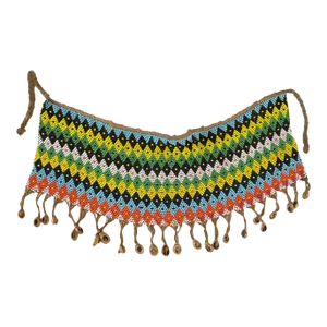 Tribal Ceremonial Skirt Kirdi Beaded Cache Sex Pikuran Cameroon