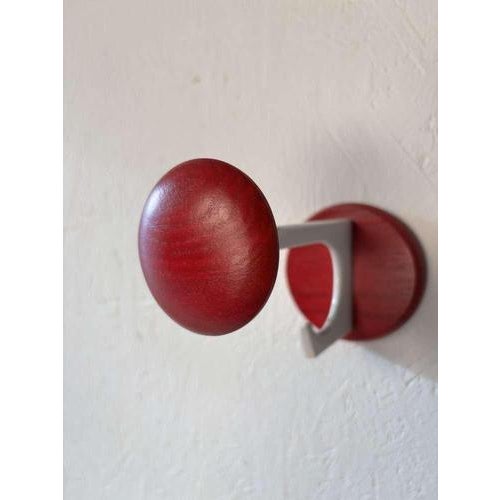Space Age Wooden Coat Hooks from Schönbuch, 1970s, Set of 2 For Sale - Image 12 of 13