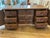 Mid-Century Modern Vintage Mid-Century Japanese Wooden Jewelry Armoire Chest - 12 Drawer Face 8 Drawers For Sale - Image 3 of 10