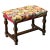 French 19th Century Oak & Needlepoint Stool For Sale - Image 9 of 9