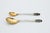 Spoons in Gold-Plated Silver, Set of 2 For Sale - Image 4 of 4