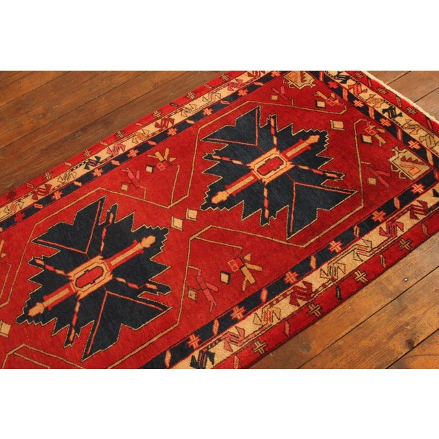 Middle Eastern Hand-Knotted Rug For Sale - Image 9 of 11