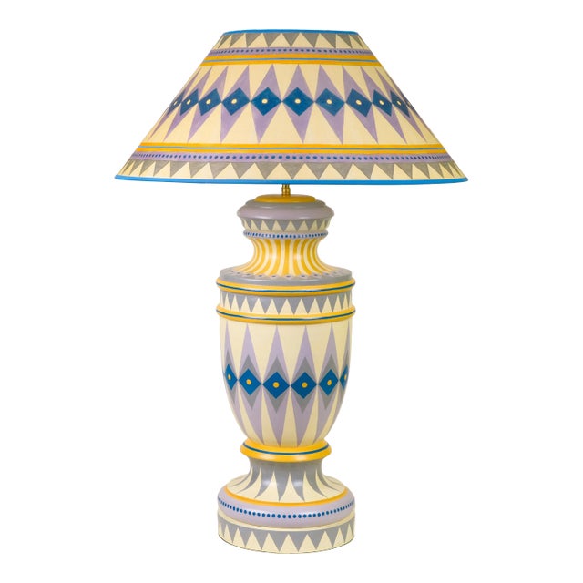 Cressida Bell 'Harlequin' Table Lamp Chairish