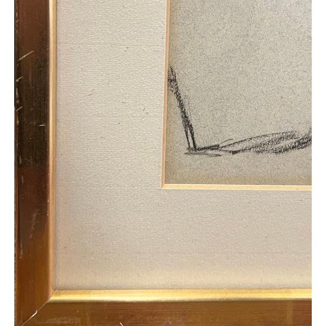 Gold Otto Vautier, Tree, Graphite on Paper For Sale - Image 8 of 12