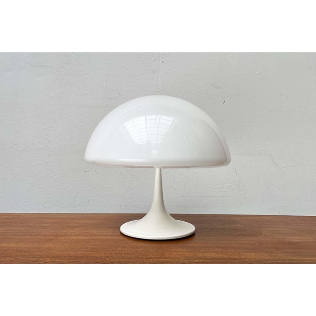 Mid-Century Modern Mid-Century Modern Italian Space Age Table Lamp by Luigi Massoni for Guzzini, 1960s For Sale - Image 3 of 18