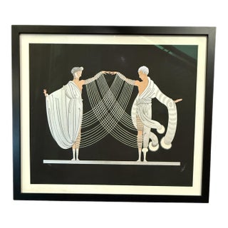 Erté (Romain De Tirtoff) Love and Passion Suite: The Marriage Dance, Original Print, Framed For Sale