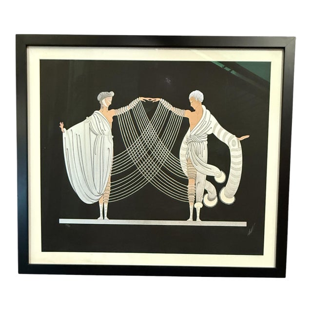 Erté (Romain De Tirtoff) Love and Passion Suite: The Marriage Dance, Original Print, Framed For Sale
