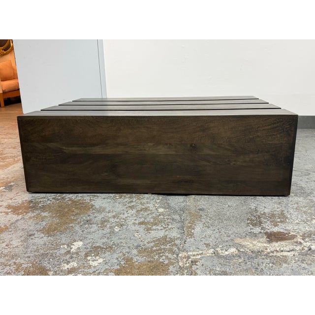 Alder & Tweed Carson Mango Wood Coffee Table For Sale - Image 4 of 12