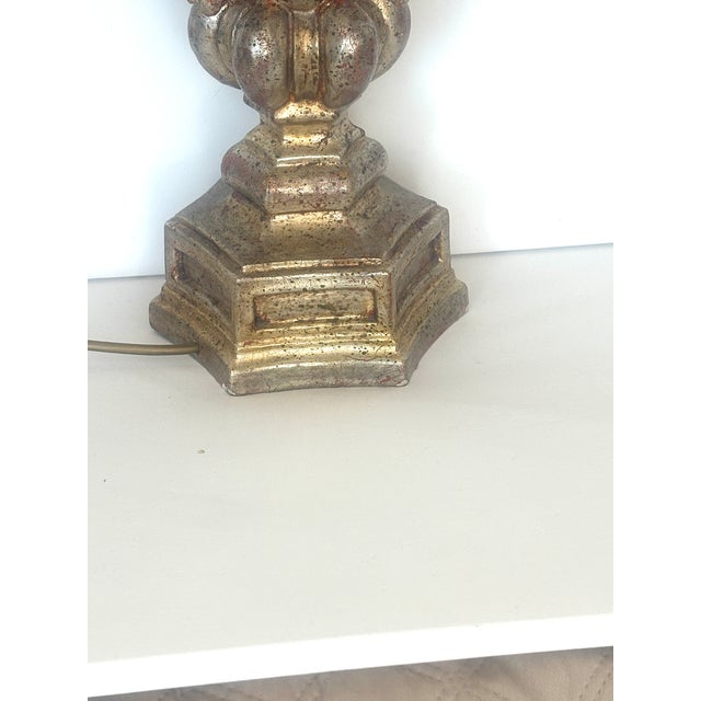 Vintage Murano Glass Floor Lamp in Wood and Metal, 1940s For Sale - Image 15 of 18