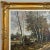 Wood Antique Framed Oil Painting on Canvas by Jan Van Genesen (1887-1945) For Sale - Image 7 of 15