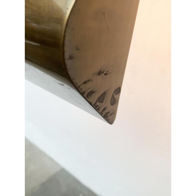 Vintage Hollywood Regency German Brass Floor Lamp by Florian Schulz For Sale - Image 13 of 18