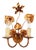 Florentine Hollywood Regency Wall Lamp, Italy, 1970s For Sale