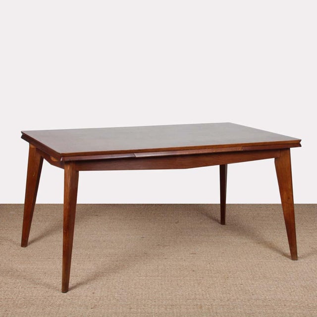 1950s Extendable Rectangular Dining Table, 1950s For Sale - Image 5 of 11