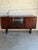 Rosewood Highboard Sideboard Cabinet With Sculptural Base Crafted in Denmark 1960s For Sale In Los Angeles - Image 6 of 10